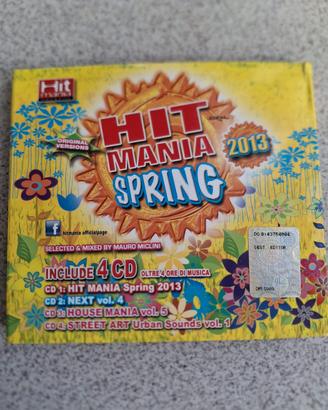 "HIT MANIA SPRING 2013 " - 4 CD - Originale 