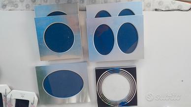 porta foto in acciaio 