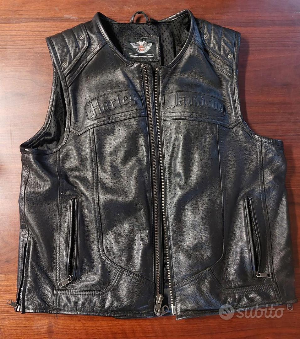 Gilet in pelle Foster Harley-Davidson Taglia XXXL