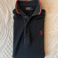 Polo blu navy con dettagli rossi Polo Ralph Lauren