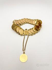 Bracciale oro 18KT gr. 57.18 epoca 1950