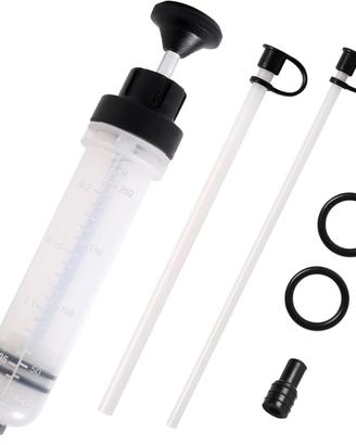 siringa di aspirazione dell'olio, liquido freni