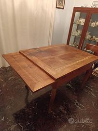 Tavolo Biedermeier allungabile