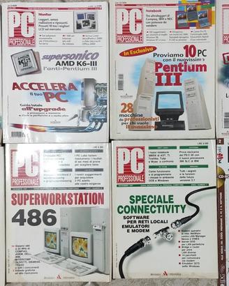 Lotto 10 Riviste PC PROFESSIONALE MC MICROCOMPUTER
