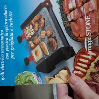 grill elettrico con pietra ollare più raclette