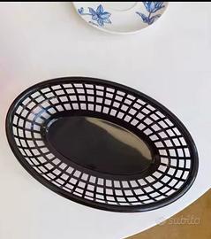 Vassoio ovale da ristorante porta pane