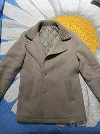 FALCONERI Cappotto Peacoat 100% Cashmere - Tg 48 M