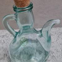Oliera in vetro con tappo in sughero