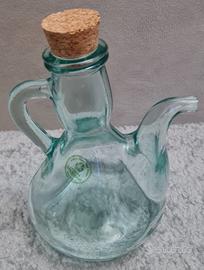 Oliera in vetro con tappo in sughero