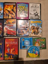 DVD WHS e CD CARTONI ANIMATI