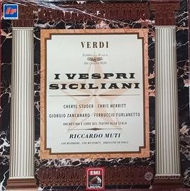RICCARDO MUTI -I VESPRI SICILIANI- Teatro Scala LP