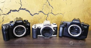 Canon EOS 33 + Canon 500n + Canon 630 LEGGERE BENE