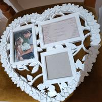 Cornice multifoto a forma di Cuore
