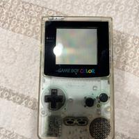 Game boy color trasparente raro