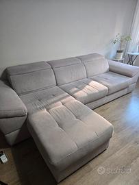 Divano letto con penisola
