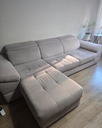 Divano letto con penisola