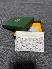 Portacarte Goyard Saint Sulpice - Bianco - Nuovo