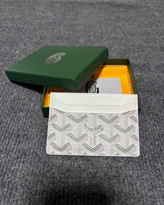 Portacarte Goyard Saint Sulpice - Bianco - Nuovo