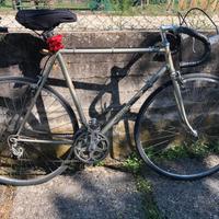 bicicletta corsa d'epoca-Legnano cambio campagnolo
