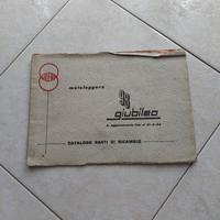 Agg. cat. parti di ricam. orig. Gilera Giubileo 98