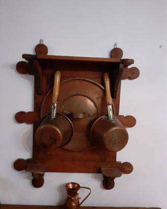 antica piattaia in legno