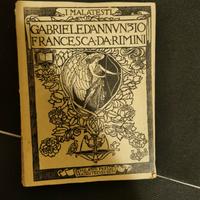 libri antichi G. D'Annunzio. lotto libri 