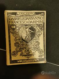 libri antichi G. D'Annunzio. lotto libri 