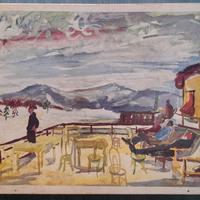 Cinzano Scatola Legno Antica 1957 Enrico Paulucci