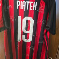 Maglia milan Autografata