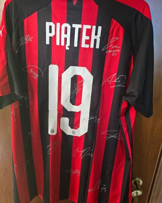 Maglia milan Autografata