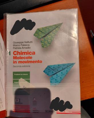 chimica. molecole in movimento.