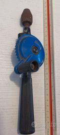 trapano manuale vintage 