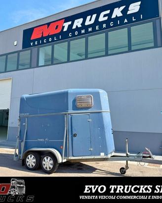 TRAILER MIKADO DUE CAVALLI VAN 2000 KG MANGIATOIA 