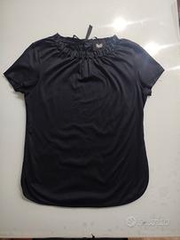 Top nero D&G  vintage con perline Y2K