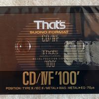 Audio Cassetta THAT’S  CD/NF Metal