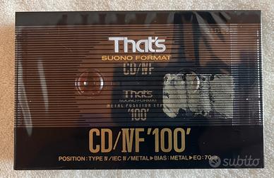 Audio Cassetta THAT’S  CD/NF Metal