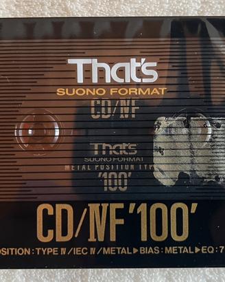 Audio Cassetta THAT’S  CD/NF Metal