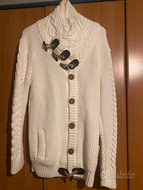 Giacca Cardigan Uomo Invernale a Maglia Spessa