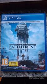 Star wars Battlefront per PS4