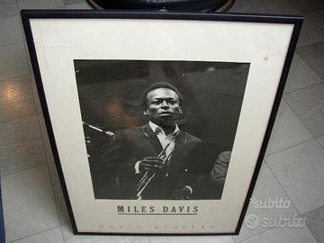 Quadro miles davis by david redfern anni 80