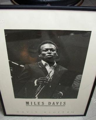 Quadro miles davis by david redfern anni 80
