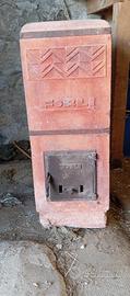 stufa in terracotta 