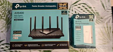 Kit Wi-Fi 6 TP-Link AX72 Pro + RE700X