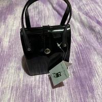Borsetta set unghie laccata con specchio Vintage