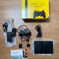 Ps2 slim nera boxata completa NON LEGGE DEI DISCHI