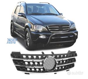 GRIGLIA MERCEDES CLASSE ML W164 05-08 NERO CROMATO