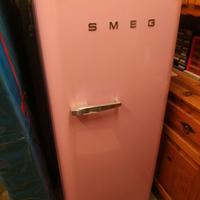 SMEG FRIGORIFERO DESIGN ROSA BELLO COME NUOVO