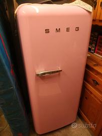 SMEG FRIGORIFERO DESIGN ROSA BELLO COME NUOVO