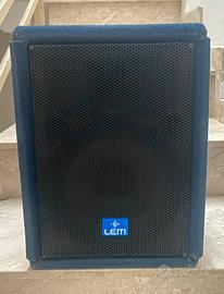 Cassa Attiva Amplificata Lem Pfm 10.2a 150W Rms