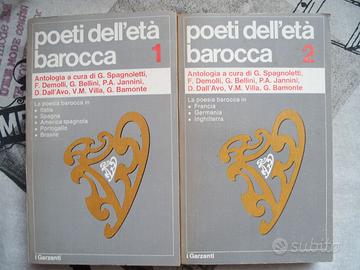 POETI DELL'ETA' BAROCCA